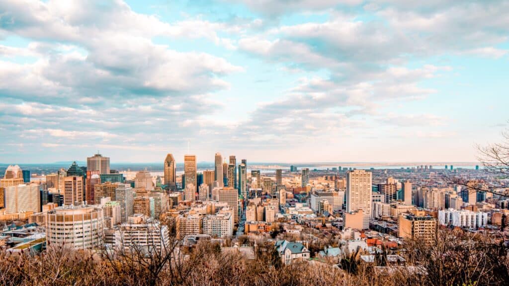 Montreal cityscape Large